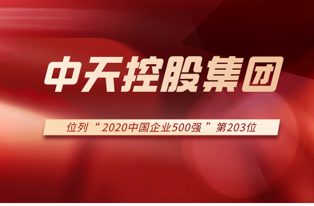 J9九游集团列2020中国企业500强第203位！